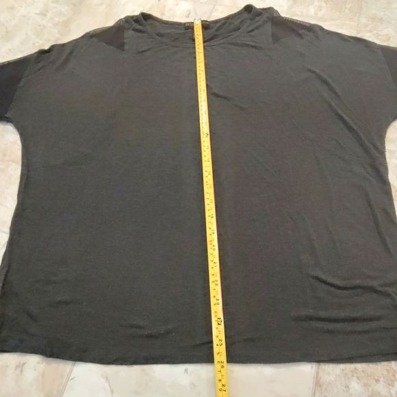 Women's Design Mesh Long Sleeve Causal Top Plus Size  1X - Picture 6 of 9